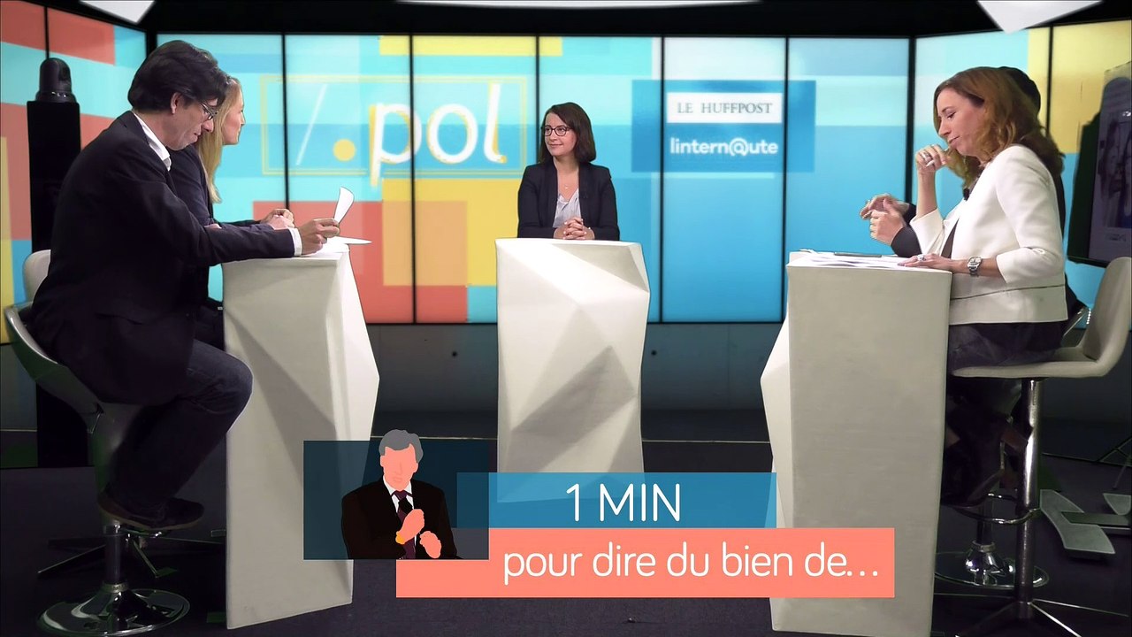 Cécile Duflot, invitée de .pol, dit du bien de Manuel Valls