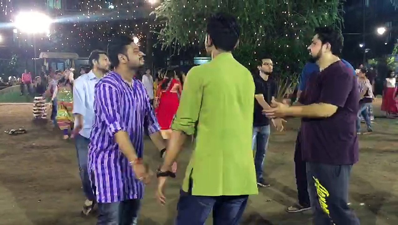 What happens when a girl enters in Garba?