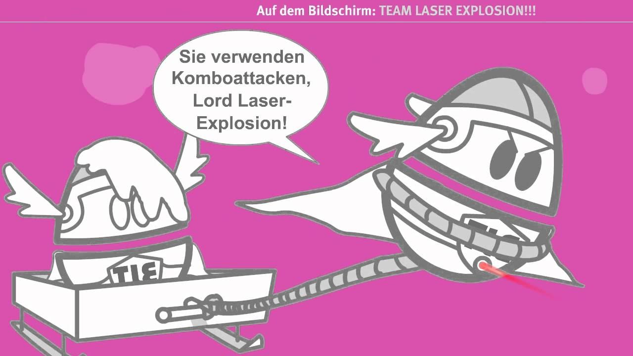 Team Laser Explosion | Weebl & Bob