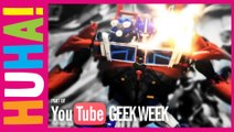 Optimus Prime Vs Batmobil Vs Delorean - Stop-Motion Rennen! | Geek Week