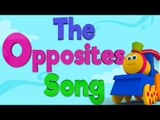 Bob The Train - bob the train | the opposites song | nursery rhymes | kids songs | 3d rhymes