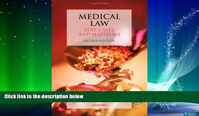 different   Medical Law: Text, Cases, and Materials (Text Cases   Materials)