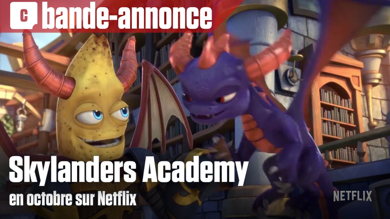 Skylanders Academy arrive sur Netflix