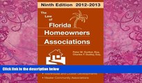 Big Deals  The Law of Florida Homeowners Associations  Full Ebooks Most Wanted