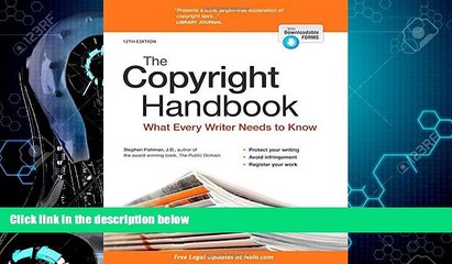 GET PDF  Copyright Handbook, The: What Every Writer Needs to Know