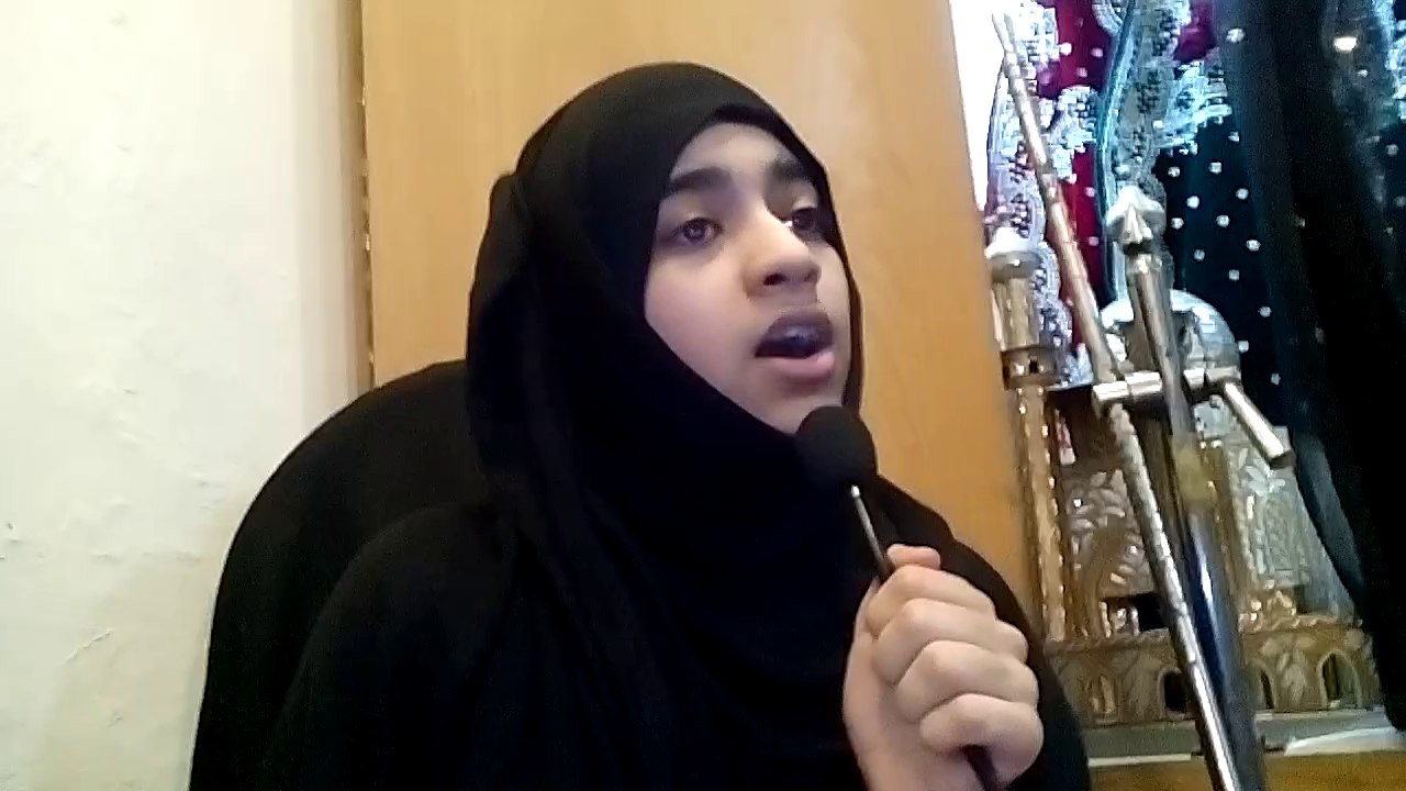 Unees so hain zakhm Noha by: Nida fatima in Lahore / 7 moharram 1438 - 9 Oct. .2016