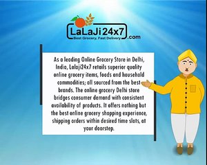 Online Grocery Supermarket Offering Free Home Delivery | Lalaji24x7
