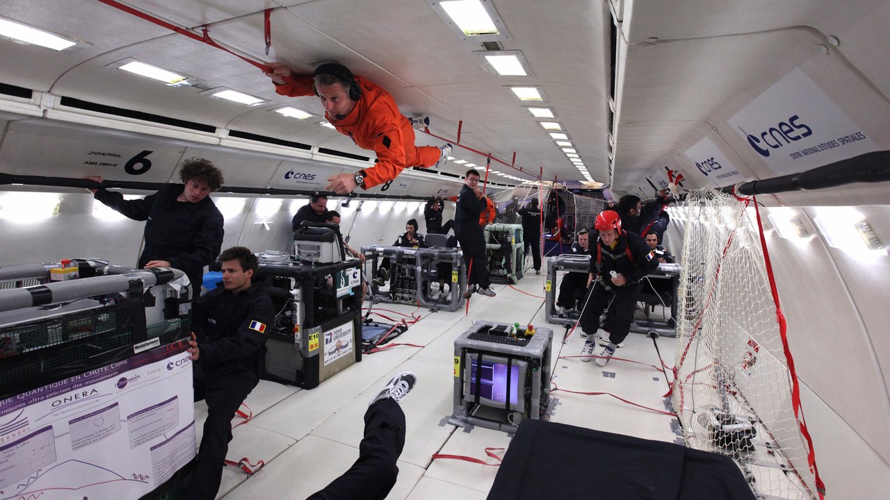 Novespace, 22 secondes d'apesanteur
