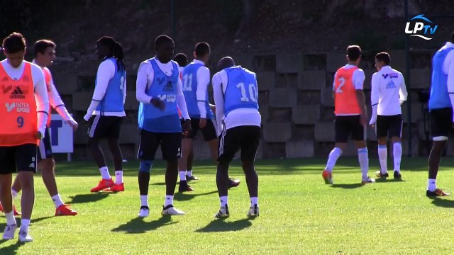 A l'entraînement avec... Lassana Diarra