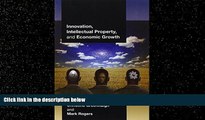 FAVORITE BOOK  Innovation, Intellectual Property, and Economic Growth