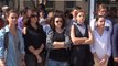 Izmir Kapatılan Üniversitelerin Çalışanlarından Eylem