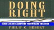 [PDF] Doing Right: A Practical Guide to Ethics for Medical Trainees and Physicians Popular Online