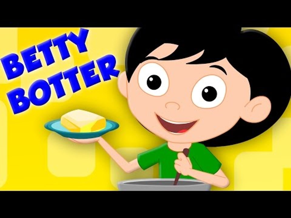 Betty Botter Bought Some Butter Kids TV Nursery Rhymes For Kids