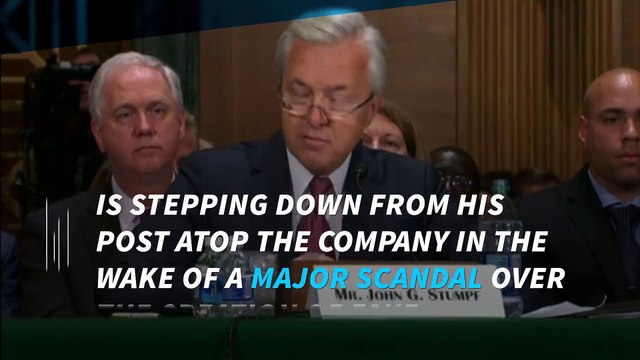 Wells Fargo CEO John Stumpf steps down amid scandal