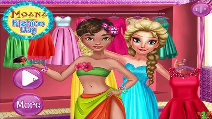 Moana Fashion Day Game - Disney Princess Video Games For Girls