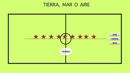 TIERRA, MAR O AIRE | Juegos Educación Física