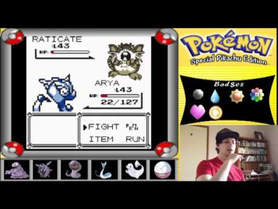 Pokemon Yellow Randomised Nuzlocke EP 28 - Quiz shows and battles