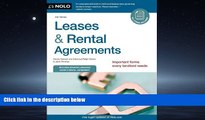 FREE PDF  Leases   Rental Agreements READ ONLINE