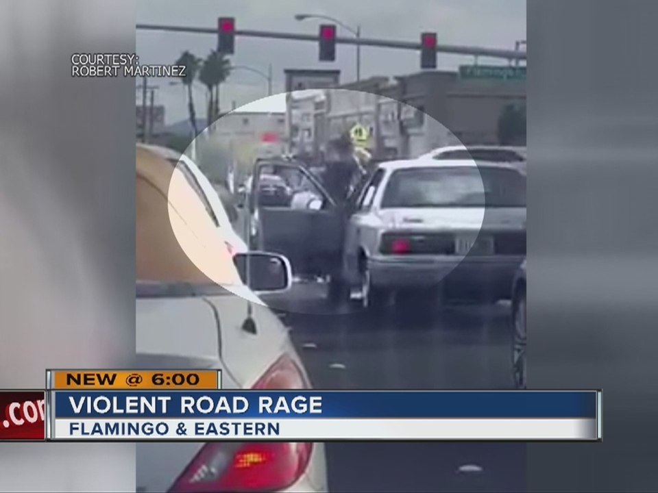 Brutal road rage brawl caught on camera