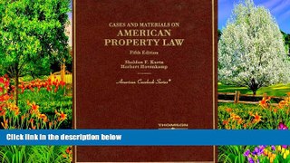 READ NOW  Cases and Materials on American Property Law (American Casebooks)  Premium Ebooks Online