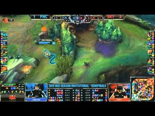 《LOL》2015 MSI 季中邀請賽 Day3 - SKT vs FNC - game 4 (粵語)