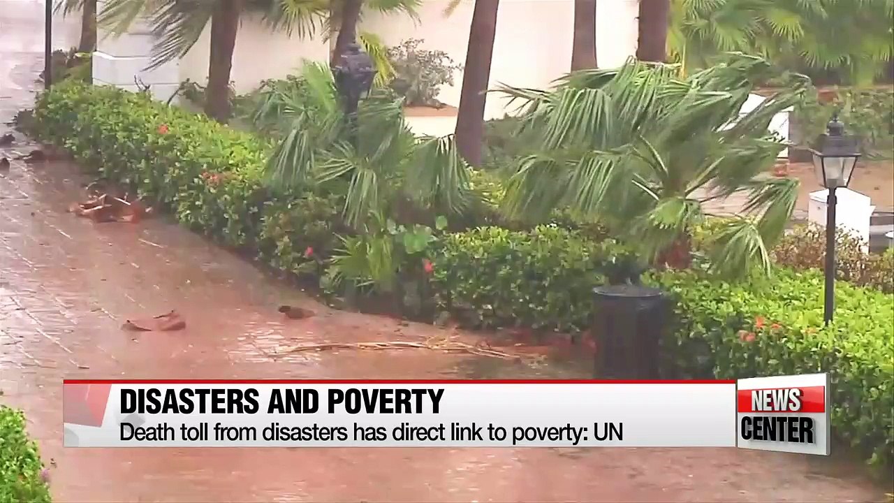 UN Disaster Reduction Day spotlights link between poverty and mortality