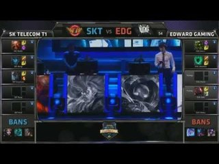 《LOL》2015 MSI 季中邀請賽 Day 4 - SKT vs EDG - game 1 (粵語)