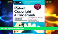 different   Patent, Copyright   Trademark: An Intellectual Property Desk Reference