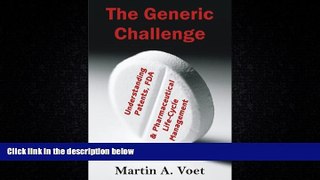 different   The Generic Challenge: Understanding Patents, FDA and Pharmaceutical Life-Cycle