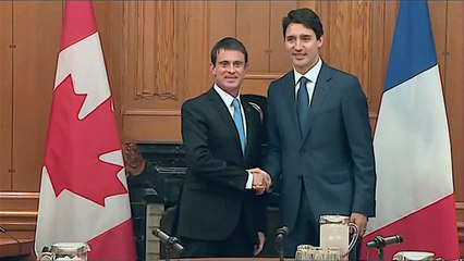 Manuel Valls à Ottawa : "la France entend être le partenaire européen de référence du Canada"