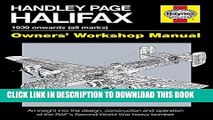 [PDF] Handley Page Halifax: 1939 onwards (all marks) (Owners  Workshop Manual) Full Online