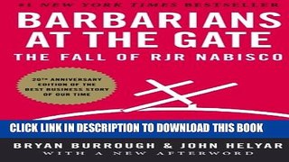 [PDF] Barbarians at the Gate: The Fall of RJR Nabisco Full Online
