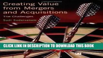 [Read PDF] Creating Value from Mergers and Acquisitions: The Challenges Ebook Free