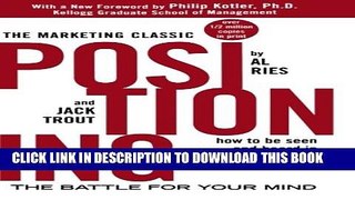 [PDF] Positioning: The Battle for Your Mind [Full Ebook]