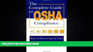 FAVORITE BOOK  The Complete Guide to OSHA Compliance