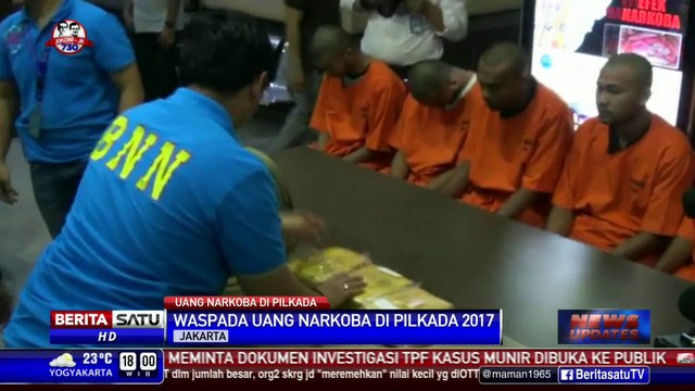 BNN Waspadai Dana Bisnis Narkotika di Pilkada