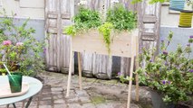 DIY déco : réaliser une jardinière en bois