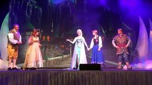 Anna, Elsa & Kristoff Let it Go at Disney's FROZEN Sing Along Show Finale - Summer Fun, Front Row