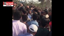أهالى قرية دقادوس يقطعون طريق مصر ـ المنصورة بسبب اختطاف طفلة