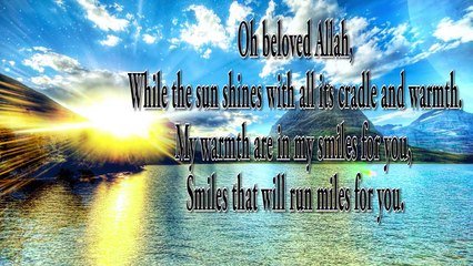 Oh Beloved Allah - Islamic Poems
