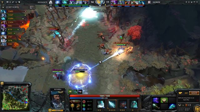 ALLIANCE vs HORDE - EPIC MEGAS Rapiers Base Race! - WESG Dota 2_7