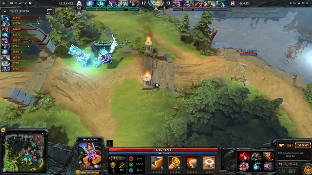 ALLIANCE vs HORDE - EPIC MEGAS Rapiers Base Race! - WESG Dota 2_8