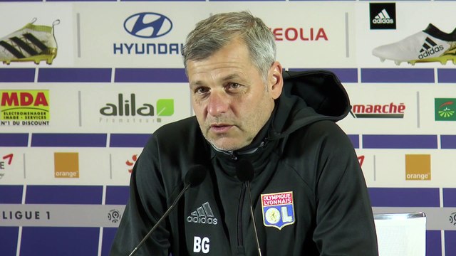 Ligue 1 Nice - OL: conférence d'avant match de Bruno Génésio
