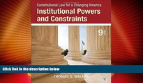 Must Have PDF  Constitutional Law for a Changing America: Institutional Powers and Constraints