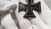 WW1 German Iron Cross Second Class Ring Stamped WS