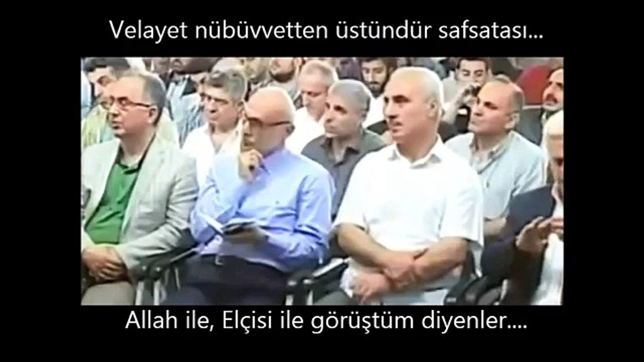 Velayet nübüvvetten üstündür safsatası...