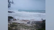 Hurricane Nicole pummels Bermuda