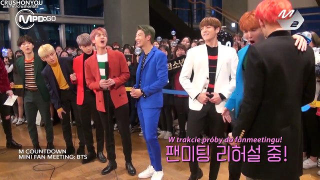 [POLSKIE NAPISY] 161013 MPD - BTS MINI FAN MEETING Mnet MCOUNTDOWN