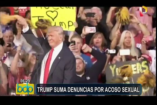 EEUU: mujeres acusan a Trump de realizar tocamientos indebidos