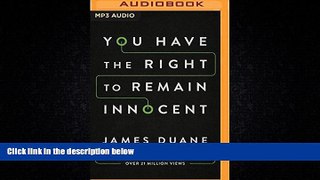 READ book  You Have the Right to Remain Innocent  FREE BOOOK ONLINE